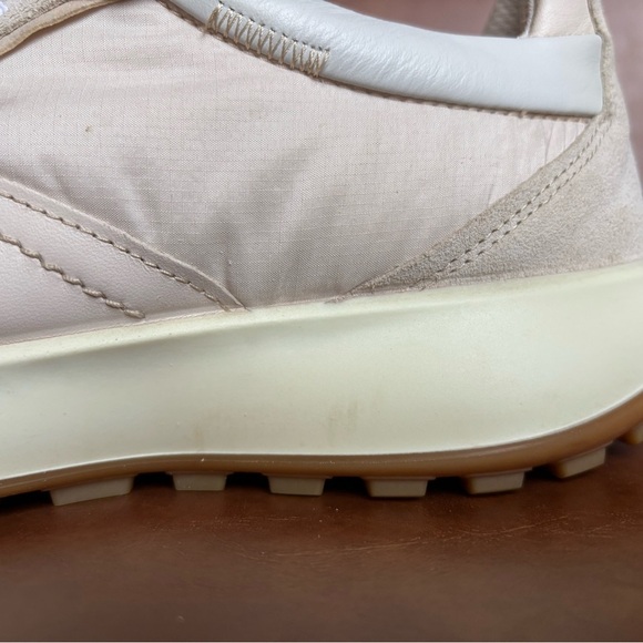 ECCO Retro 70s Comfort Sneaker Limestone Cream Beige Size 41 - Picture 10 of 11